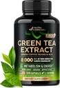 Green Tea Extract Capsules with Green Coffee Beans & Apple Cider Vinegar - Energy & Metabolism Support - Green Tea Supplement 50% EGCG - 20:1 Natural Extract - for Men &amp; Women - 120 Vegan Capsules