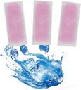 40 Hojas Fresadoras de gel de refrigeración, Fajas de la frente de enfriamiento Hoja de gel para aliviar dolor de cabeza, dolor de estómago, somnolencia, fatiga, refrescación, Sunstroke (fresa)