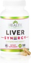 Salud Como Ought To Be Liver Syn3rgy Suplemento  Physician Formulated Capsules with Milk Thistle, Black Seed, Korean Ginseng  180 Capsules