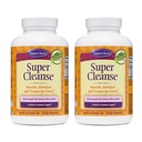 Naturaleza Secreto Super Cleanse Extra Strength Toxin Detox " Gentle Elimination Body Cleanse, Digestive " Colon Health Support - Stimulating Blend of 14 Herbs with Probiotics - 200 Tablets (Pack of 2)