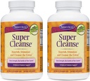 Naturaleza Secreto Super Cleanse Extra Strength Toxin Detox " Gentle Elimination Body Cleanse, Digestive " Colon Health Support - Stimulating Blend of 14 Herbs with Probiotics - 200 Tablets (Pack of 2)