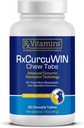 Rix Vitaminas CurcuWIN - Curcumin for Dogs & Cats - Vitaminas y Suplementos, Alivio de la Alergia - Proporciona Apoyo Inmunitario &amp; Ayuda Digestiva Apoyo - Suplemento Conjunto - 90ct