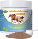 Suplemento de resistencia a la insulina para caballos, Caballos de apoyo con niveles elevados de insulina,Laminitis,Síndrome de Cushing, Pie de Sore Crónico,Volver a Pasture,0.44 lbs