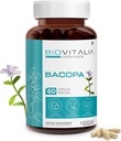 Biovitalia Natural Bacopa Suplemento cápsulas soporta función cerebral 1000mg - 60 cápsulas