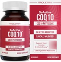 SoActive CoQ10® 250 mg: Fitooma CoQ10 con hasta 9X Absorción Superior - Entrega Celular Provenida - Soportes Producción Celular de Energía (60 cápsulas)