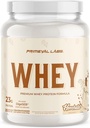 Laboratorios de Primeraval Pure Whey Protein Concentrate ← Crecimiento muscular " Recuperación fácil de mezclar Fórmula Anterior Horchata ← 20 Servimientos