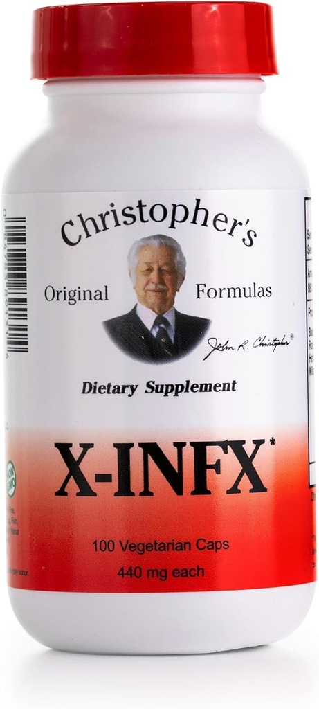 Las Fórmulas Originales de Christopher X-INFX Fórmula, Soporte Natural Inmunitario, 100 Caps