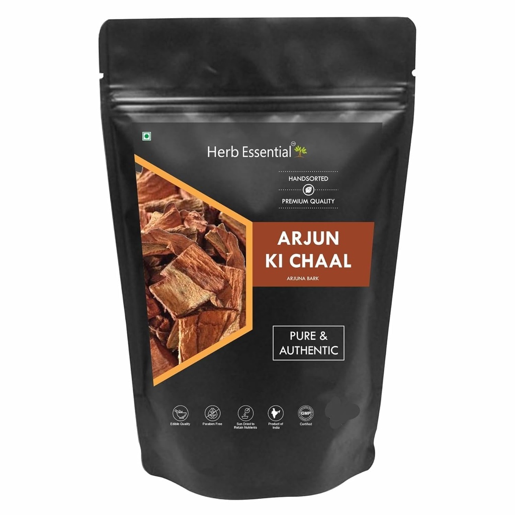 Arjun ki Chaal- Raw, Terminalia Arjuna Bark ¦ Raw Dry Organic Arjun Tree Bark,Sun Dried 200 gm