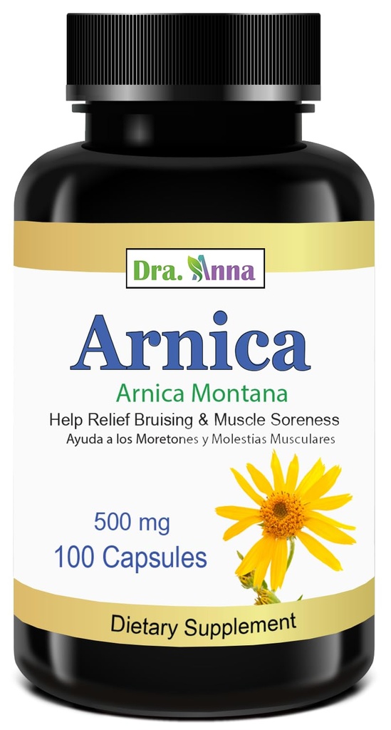 Arnica Montana Capsules 500mg 100 Capsules