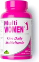 ALFA VITAMINS Multi Mujeres Vitaminas Suplemento dietético con vitaminas esenciales " Minerales para Mujeres - Aminoácidos + Antioxidantes - 100 Tabletas