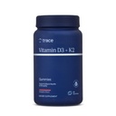 Trace Minerals Vitamin D3 + K2 Gummies - Bioavailable Vitamin Blend for Bone, Heart & Immune System Support - High-Potency - Plant-Based - Gluten-Free & Vegan - Strawberry - 60 Servings