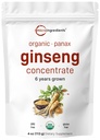 Micro Ingredientes Maximum Strength Organic Korean Ginseng Root 200:1 Powder, 4 Ounce, Red Panax Ginseng Powder, Active Ginsenosides, Vegan Friendly