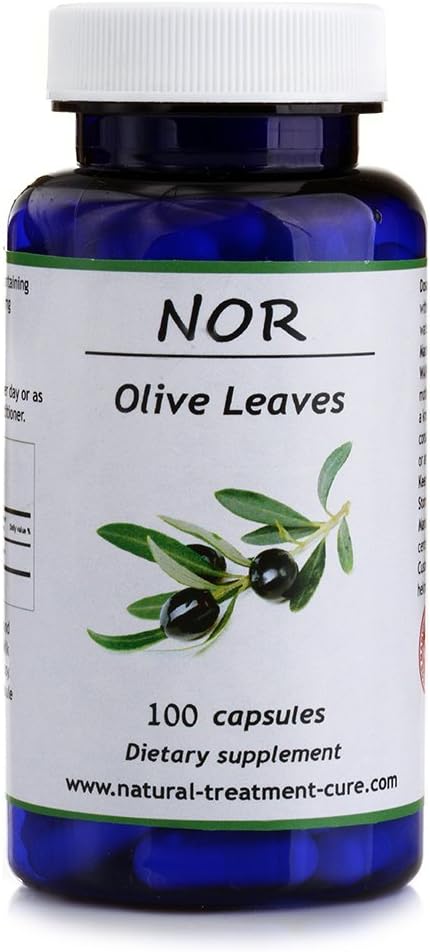 Hekma Center Pure Olive Leaf - Olea Europaea - 100 Capsules - Vegan