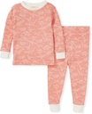 Beas de Burt bebé niños Pajamas, Tee Pant 2 piezas Pj Set, 100% algodón orgánico y Toddler Pajama Bottoms, Storybook Saurus, 4T US