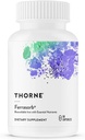 THORNE - Ferrasorb - 36 mg Hierro con Nutrientes Esenciales - Full Blood Support Formula* - Elemental Iron, Folate, B y C Vitaminas para la Absorción Optimal - Sin gluten - 60 Servimientos