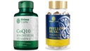 Primer Código CoQ10 250 mg con glinato de magnesio y vitamina E, cápsulas de cáscara de plislio con citrato de magnesio y vitamina C