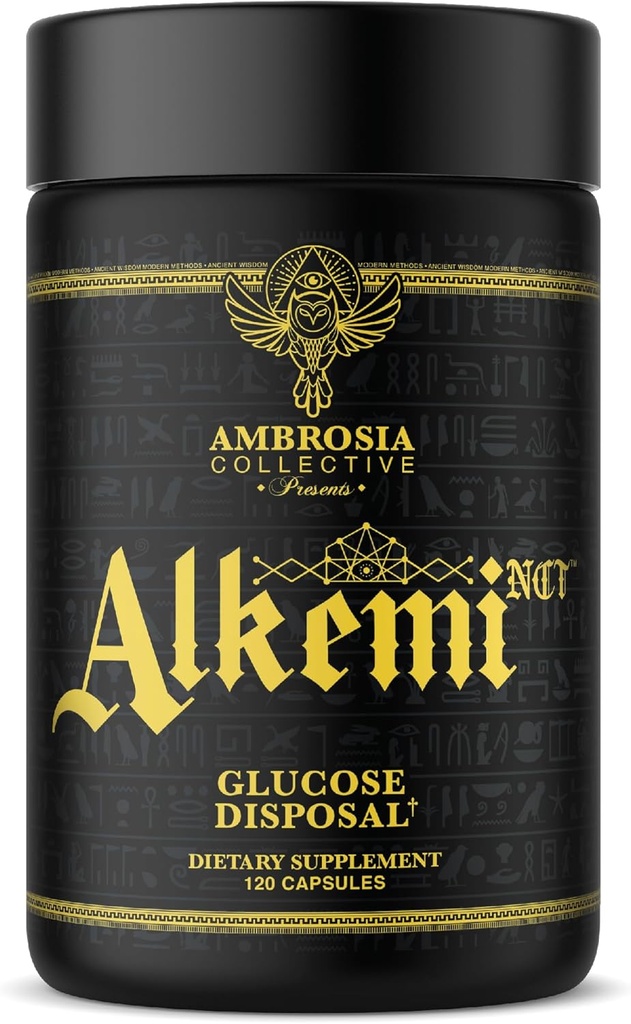 Alkemi NCT® - Support Agent with Berberine, ProCynCi® Cinnamon Extract, Chromium Picolinate, InSea2®, and GlucoVantage