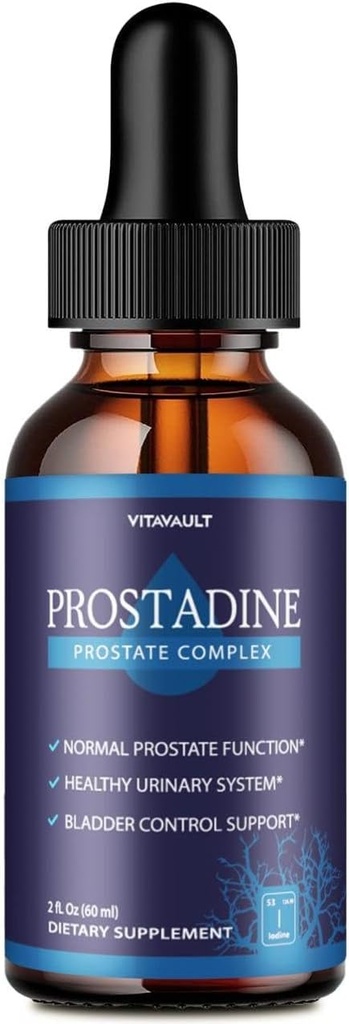 Prostadine, Potent Prostate Support Liquid Drops, Highly-Rated Prostadine for General Prostate Wellness, Easy-to-Use Dropper Form (1 Pack)