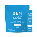 Som Sleep, Calm Sleep Nighttime Powder Drink Mix, Melatonin 3mg, Magnesium, Vitamin B6, L-Theanine & GABA – Vegan, Zero Sugar – Berry, 30-Pack