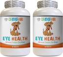 Suplemento Ojo Perro - Salud Ojo Perro - Fórmula avanzada - Ventajas Visión - Soporte Inmunitario - Dog Vitamin Heart - 2 Bottles (120 Treats)