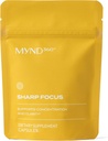 Nu Skin MYND360 Sharp Focus ← 60 cápsulas ← Vitamina B12 &amp; Vitamina B6 para la memoria, el foco y la claridad ¦ Caffeine Infused Brain Health Supplement ← Safe Daily Vitamin B Support for Boosted Concentration