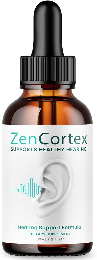 Zencortex Para Tinnitus Relief - Fórmula oficial - Zencortex gotas para los oídos, Zen Cortex 24 Tinnitus gotas Suplemento líquido Comentarios, Zen Cortex Soporte para el oído Fórmula, Zencortex Oral Drops (2oz)