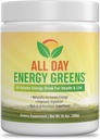 IVL - All Day Energy Greens - Suplemento Powder Mix Drink, Greens Powder Superfood - Super Greens Blend for Optimal Nutrition, Energy &amp; Digestion, Green Juice Superfood Boost