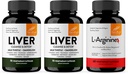 Sandhu's Liver Renew Cleanse & L-Arginine with Nitric Oxide Precursor Capsules ← Soporta Immune, Digestive Health, Energy and Healthy Circulation