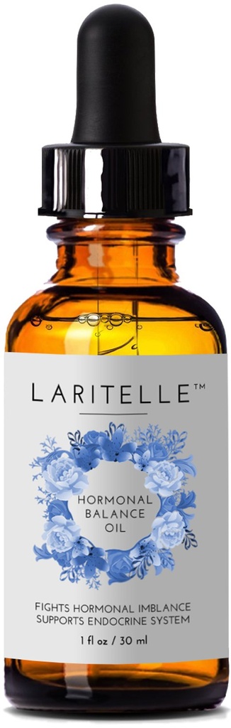 Laritelle Organic Hormonal Balance " Thyroid Support Treatment 1 oz ← Lucha contra el equilibrio hormonal, apoya el sistema endocrino permanente Normaliza las tensiones hormonales de la tiroides ¦