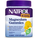 Natrol Kids Magnesium Citrate Gummies, Gently Calm and Relax Little Minds and Bodies, Plus Support Healthy Muscle Relaxation and Function, 30 Razzilicious Gummies, Hasta 30 Day Supply