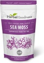 Herbal Goodness Sea Moss Gel Chondrus Crispus St Lucia Sea Moss Suplemento 8oz Púrpura - Digestión saludable, mejora de la piel y la salud del cabello, regula la función tiroidea, soporte inmunológico