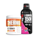 PROSUPPS Thermo Fat Burning Thermogenic Powder Molten Mango y 1500 L-Carnitine Berry - Gestión de Peso y Pre Workout - Energía, Mood, Control de Appetite