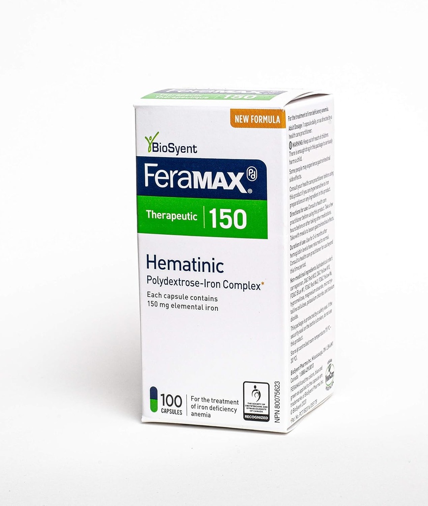 FeraMax PD 150 100 cápsulas - Certificado Vegan