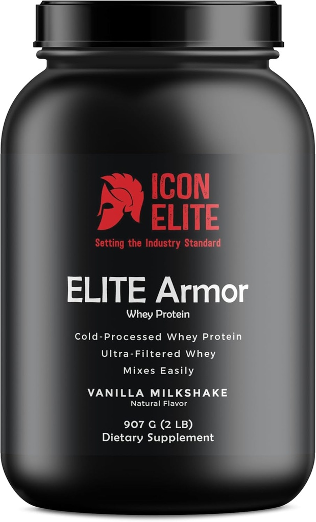 Elite Armor Whey Pro 2LB Vanilla Milkshake