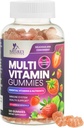 Mangas multivitamínicas para adultos, vitaminas diarias " minerales con vitaminas A, C, D, B12 para hombres y mujeres, apoyo inmunitario Suplemento multivitaminas, adultos multi vitamina VIT - 120 quimios