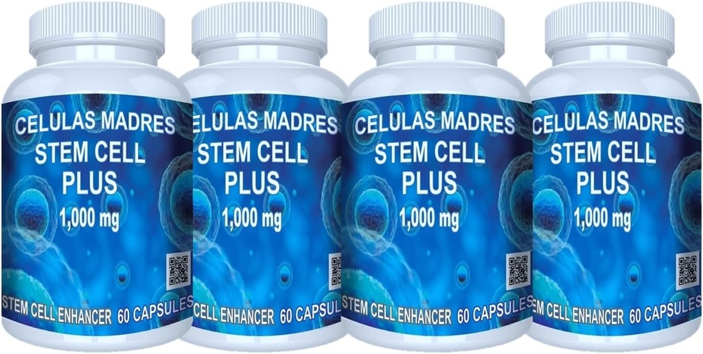 VITAMISAN 4 Celulas Madres Stemcells AFA Blue Green Algae Anti-Aging 240 Capsules