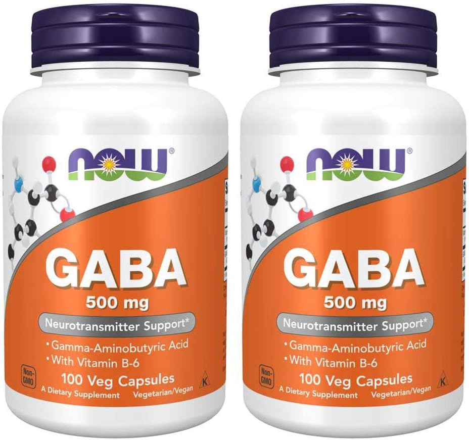 AHORA Gaba 500mg,100 Cuenta (Pack of 2)