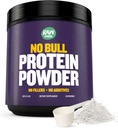 1lb No Bull Unflavored Whey Protein Powder, Pure, Instantized Whey Suplemento,High Protein, Low Carb, No Fillers, No Additives, Flavorless