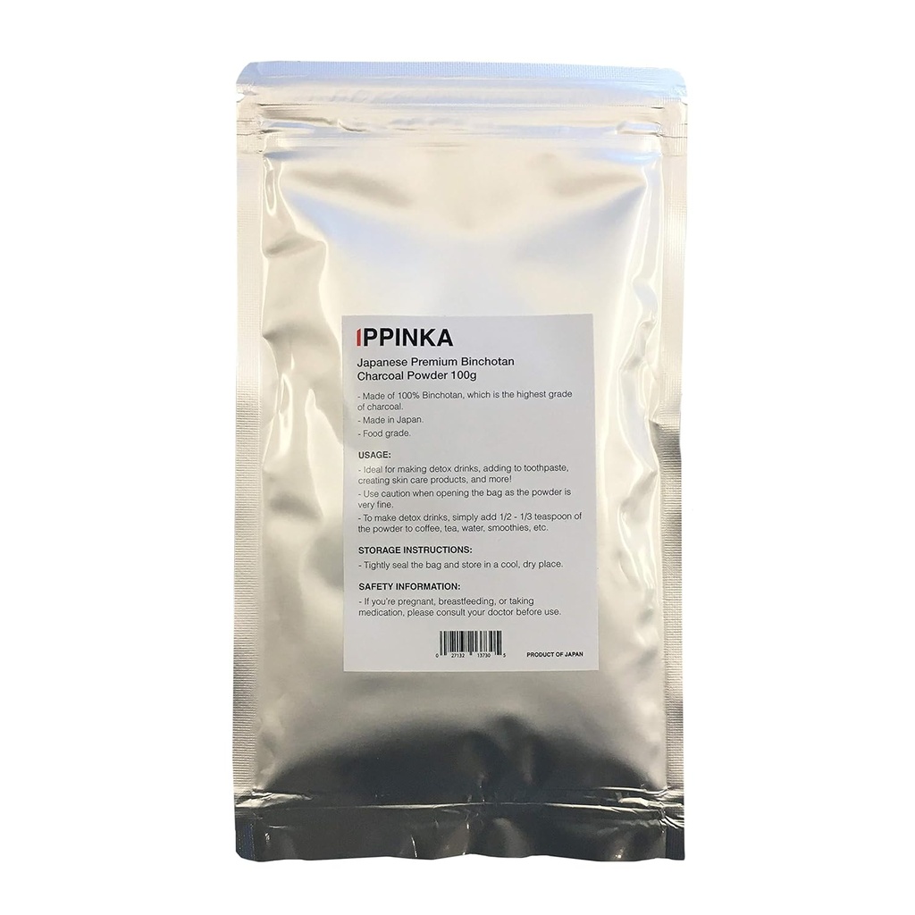 Japonés Premium Binchotan Charcoal Powder 100g