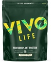 Vida de Vivo Realizar Polvo de Proteína Planta - Pea &amp; Hemp Protein Blend con BCAA (34.85 oz, Vainilla)
