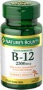 Bounty Vitamin B12 2500 mcg, Cellular Energy Support, for Energy Metabolism, Heart &amp; Nervous System Health, 75 Quick Dissolve Tablets