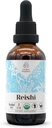 Reishi USDA Extracto Orgánica Libre de Alcohol ← Suplemento dietético, Tintura de alta potencia Silencio Natural Certificado orgánico Reishi Mushroom (Ganoderma Lucidum) (2 oz)