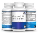 Colon Cleanse - Detox Pills for Women or Men, 15 Day Supplement with Probiotics Supplement Superfoods 15-Day Cleansers for Healthy Bowel Movements ← 30 Capsules, 15 Servings