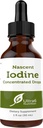 Nascent Iodine Drops Suplemento en Tintura Concentrada líquida para la mejor absorción y para el soporte tiroides