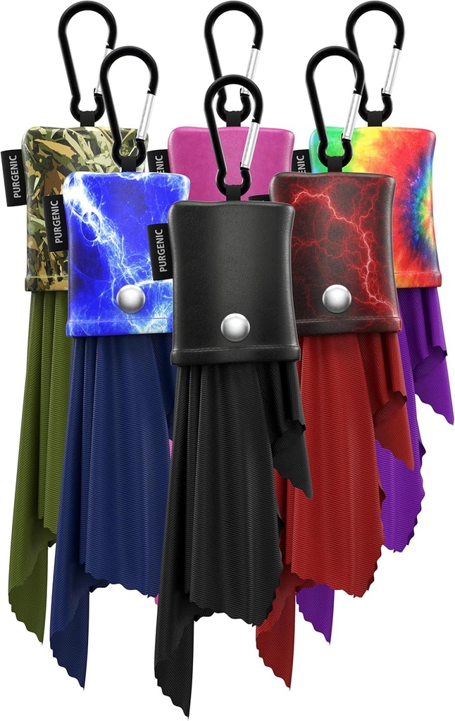 Microfiber Cloth &amp; Glasses Wipes (6 Pack) Lens &amp; Glasses Cleaning Cloth - Eyeglass Cleaner - Cámara Lenses &amp; Gadget Delicate Screens - All Six