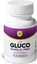 GlucoShield Pro - Suplemento natural con vitaminas B1, B2, B6, Magnesio, Zinc &amp; Calcium ← Non-GMO, Stimulant-Free, Easy-to-Take