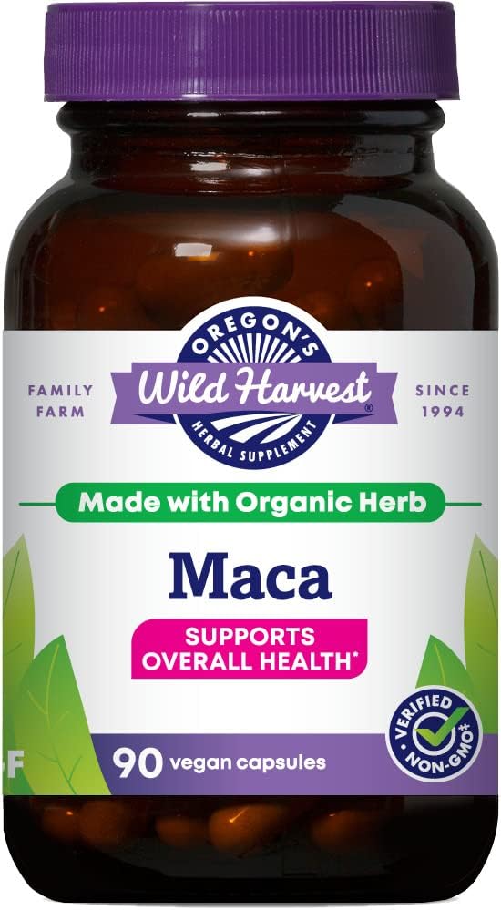 Maca Wild Harvest de Oregon, Orgánica, 90 Conde