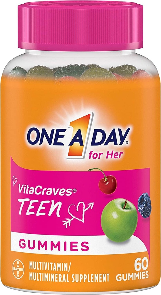 Adolescente de un día para su VitaCraves - 60 Gummies