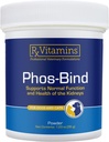 Vitaminas Rx Phos-Bind - Apoyo al riñón Suplemento Polvo - Phosphate Binder for Cats & Dogs for Kidney Health - Supports Normal Kidney Cleanse and Essential Kidney Care - 35g