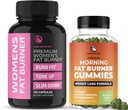 Fat Burn Gummies y suplemento Mujeres ← Pérdida completa de peso Apoyo con té verde & raspberry Ketones Ø Appetite Suppressant, Metabolism Booster, " Belly Fat Reducer